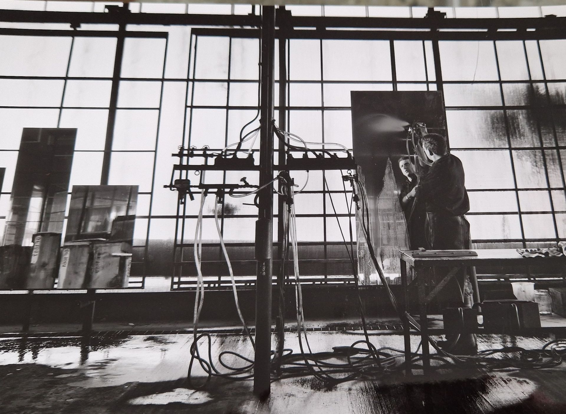 Spiegelbelagsarbeiten