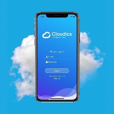 Cloudics Tanken mit der App