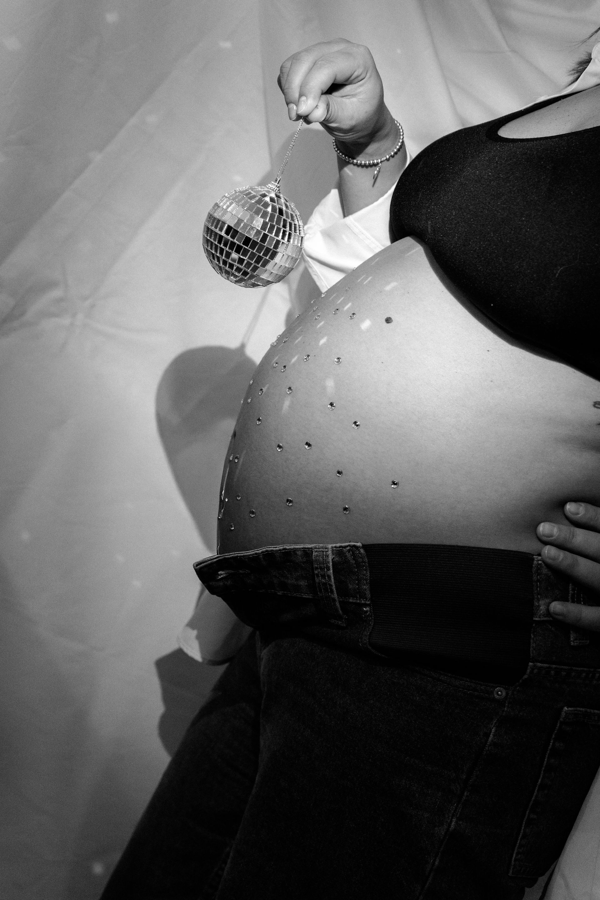 Babybauchshooting Boudoir 