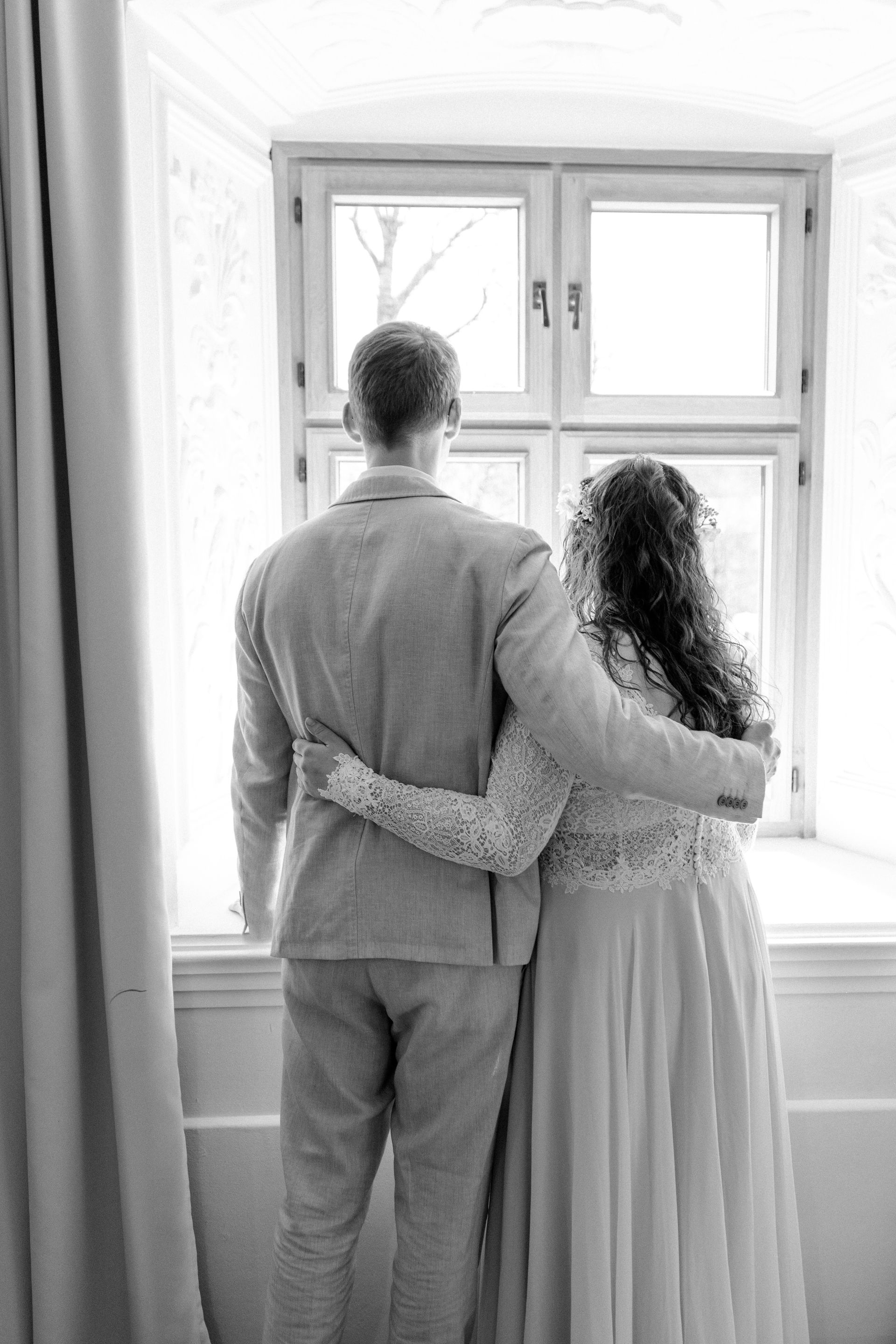 getting ready Hochzeit