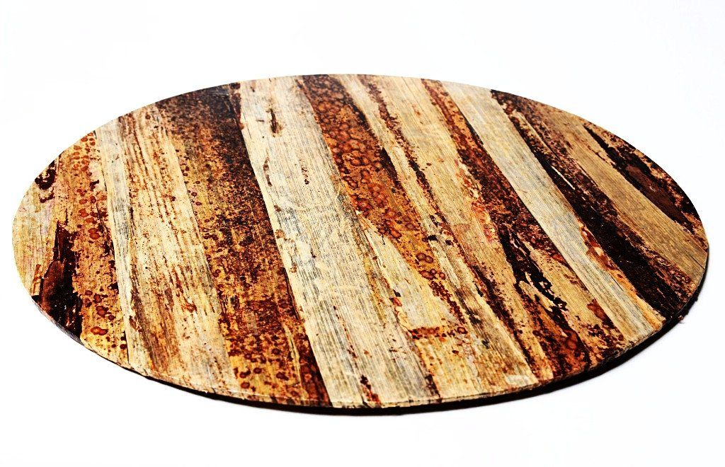 Tischuntersetzer;Tischunterlage rund;Tellersets aus Bananenblatt;Natur;Present;Natur Produkt