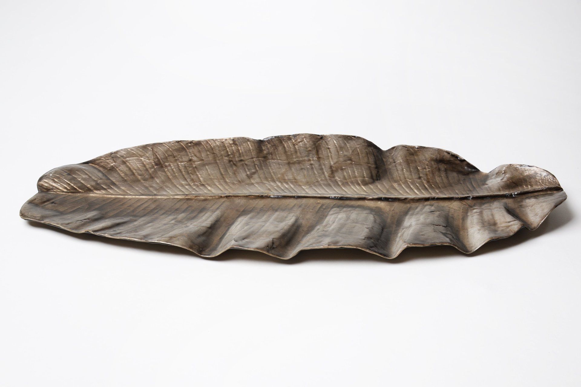 Schale;Schale aus Perlmutt grau;Deko Schale;Design Schale;Schale XL lang;Servierplatte;Present;Obstschale;Handmade