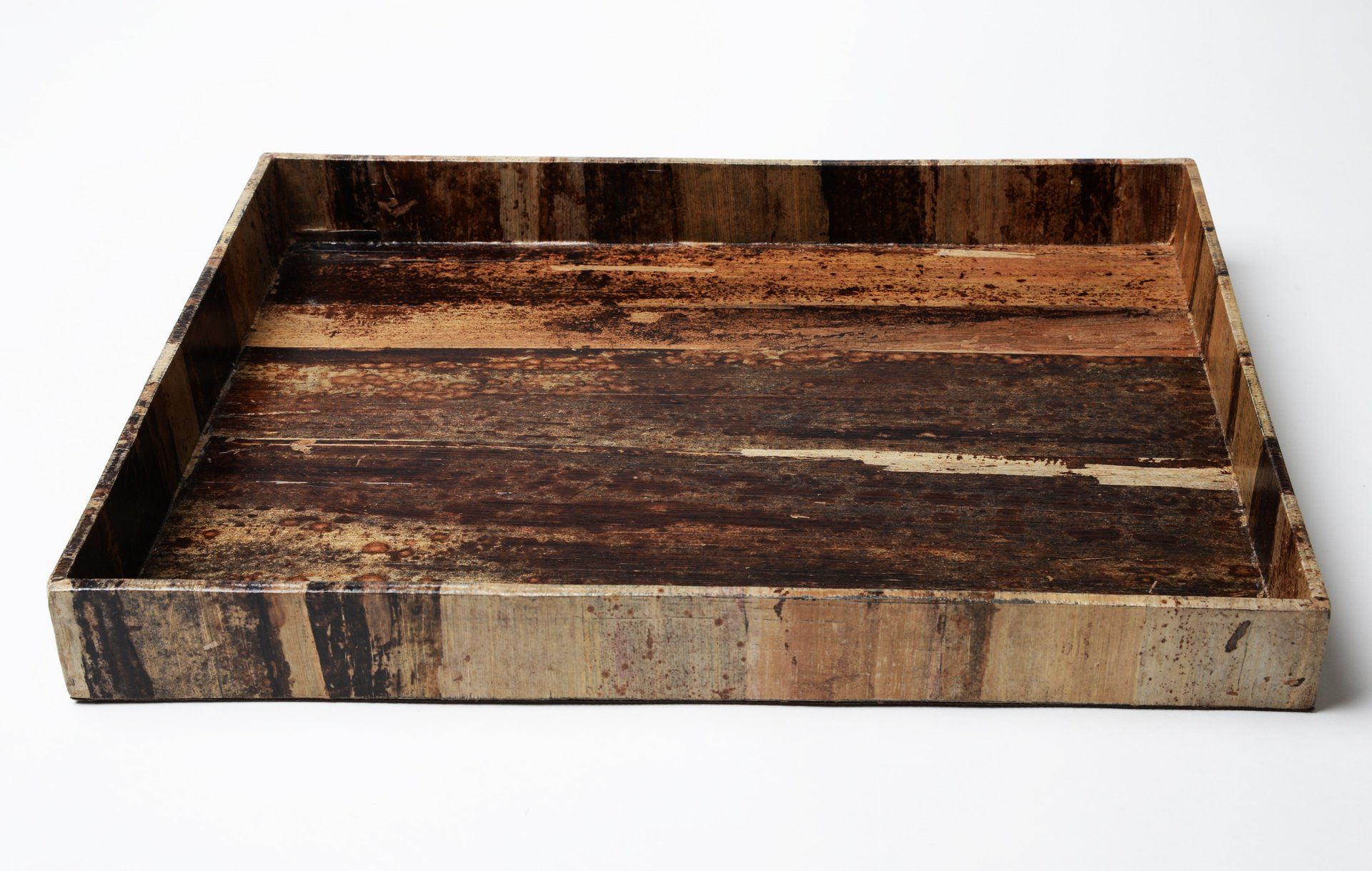 Tablett;Tablett rechteckig;Serviertablett;Tablett aus Bananenblatt;Farbe Natur;Present;Natur Produkt