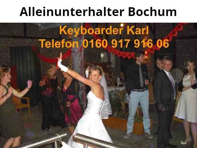 Alleinunterhalter Bochum - Hochzeit Geburtstag Firmen Feier Schürtzenfest Oktoberfest Silvester