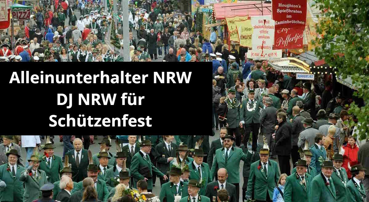 Schützenfest mit Alleinunterhalter NRW und DJ NRW Keyboarder Karl - Phantastische Stimmung