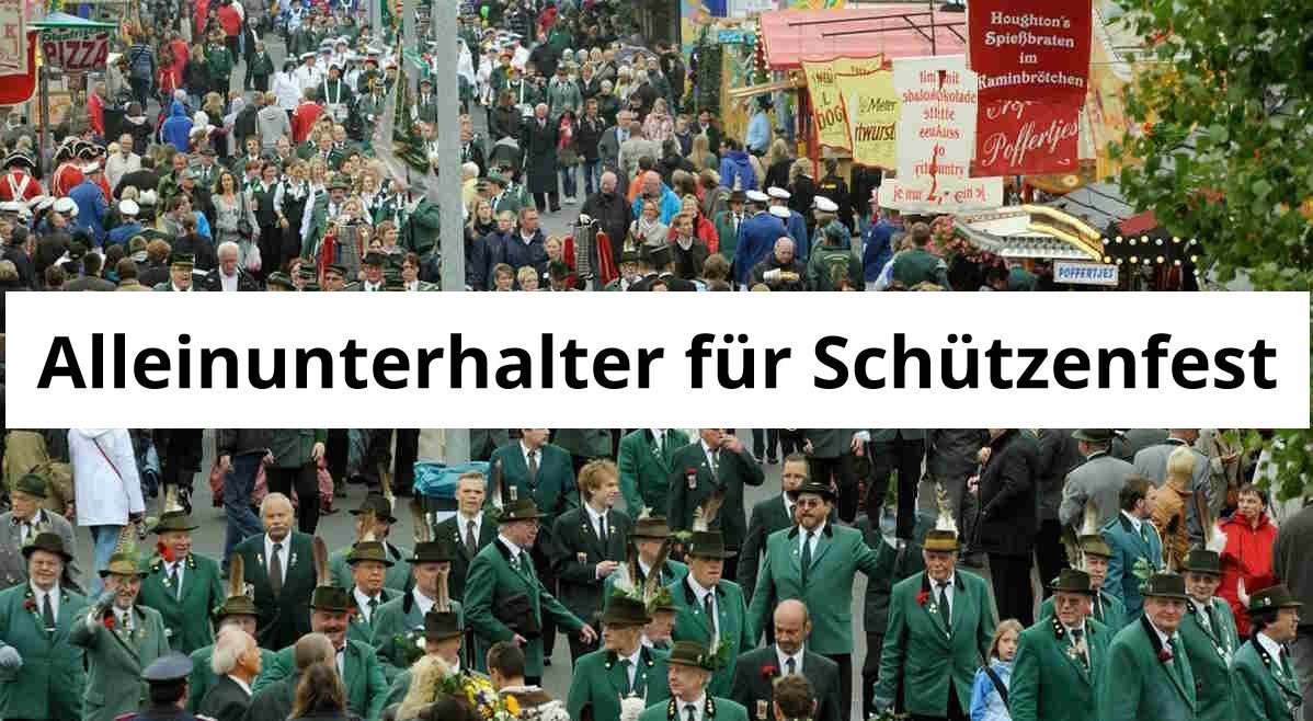 Phantastische Tanzmusik für Schützen Verein - Schützenfest - Krönungsball - Patronatsfest
