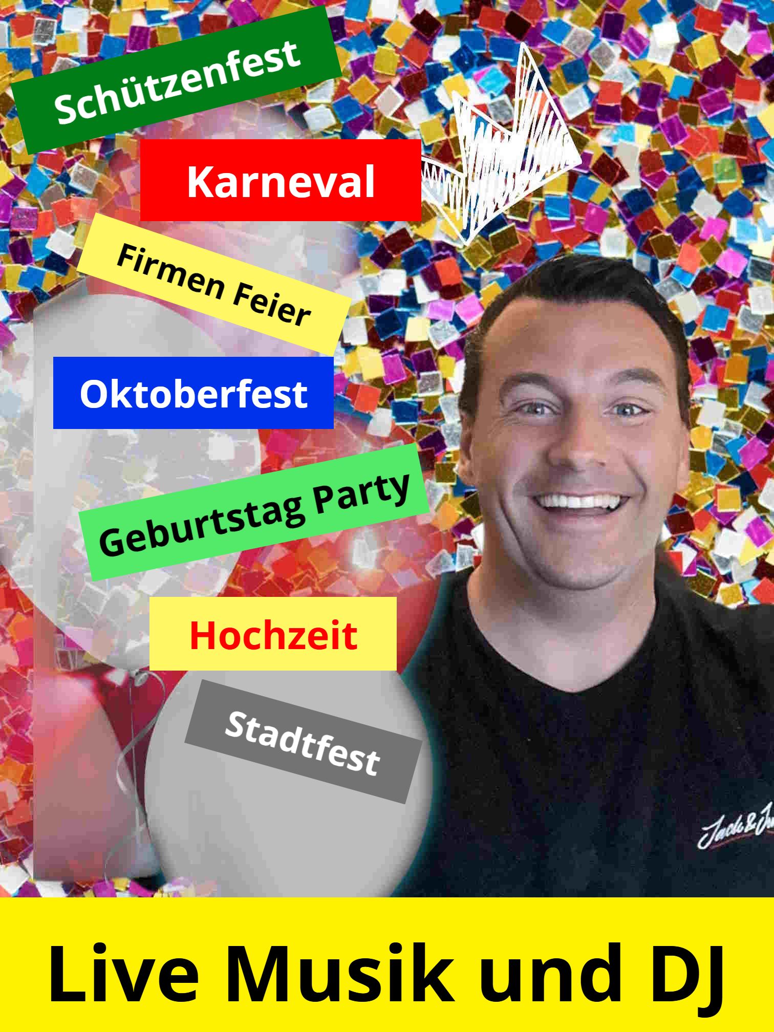 Hochzeit Schützenfest, Geburtstag, Firmen Feier und Stadtfest Musiker aus NRW