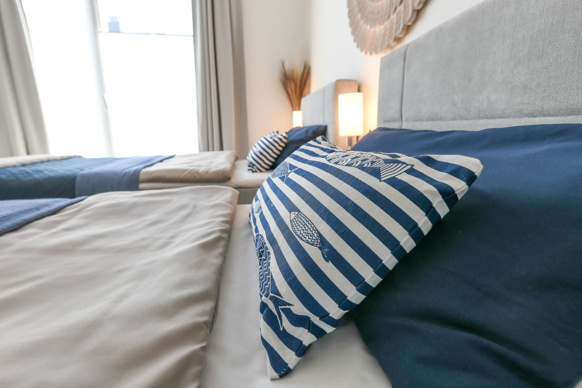 Schlafzimmer Ferienwohnung Ostseeresort Olpenitz