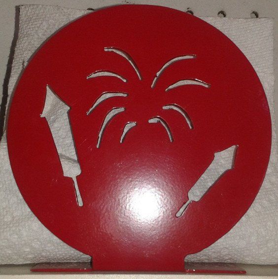 Fireworks Napkin Holder