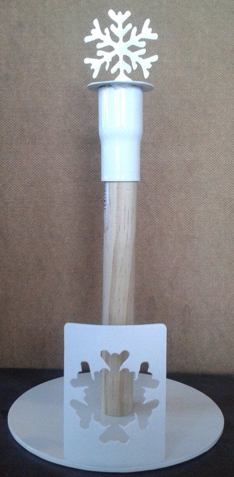 Snowflake Paper Towel Holder