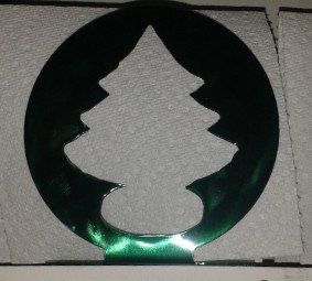 Traditional Christmas Tree Napkin Holder