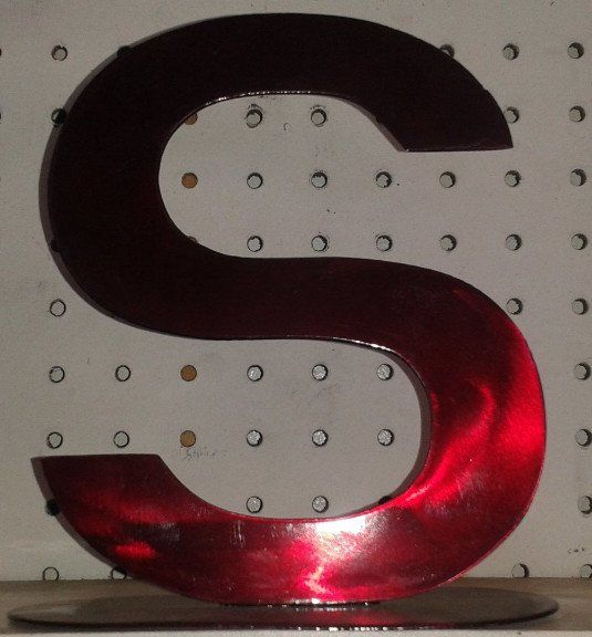 Initial Metal Decoration