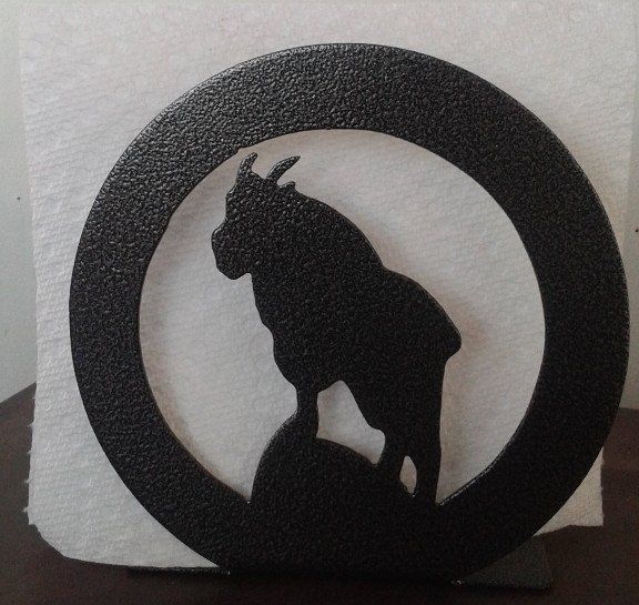 Mountain Goat Napkin Holder