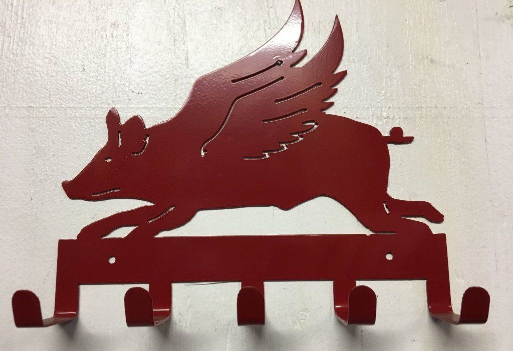 Flying Pig Key Holder
