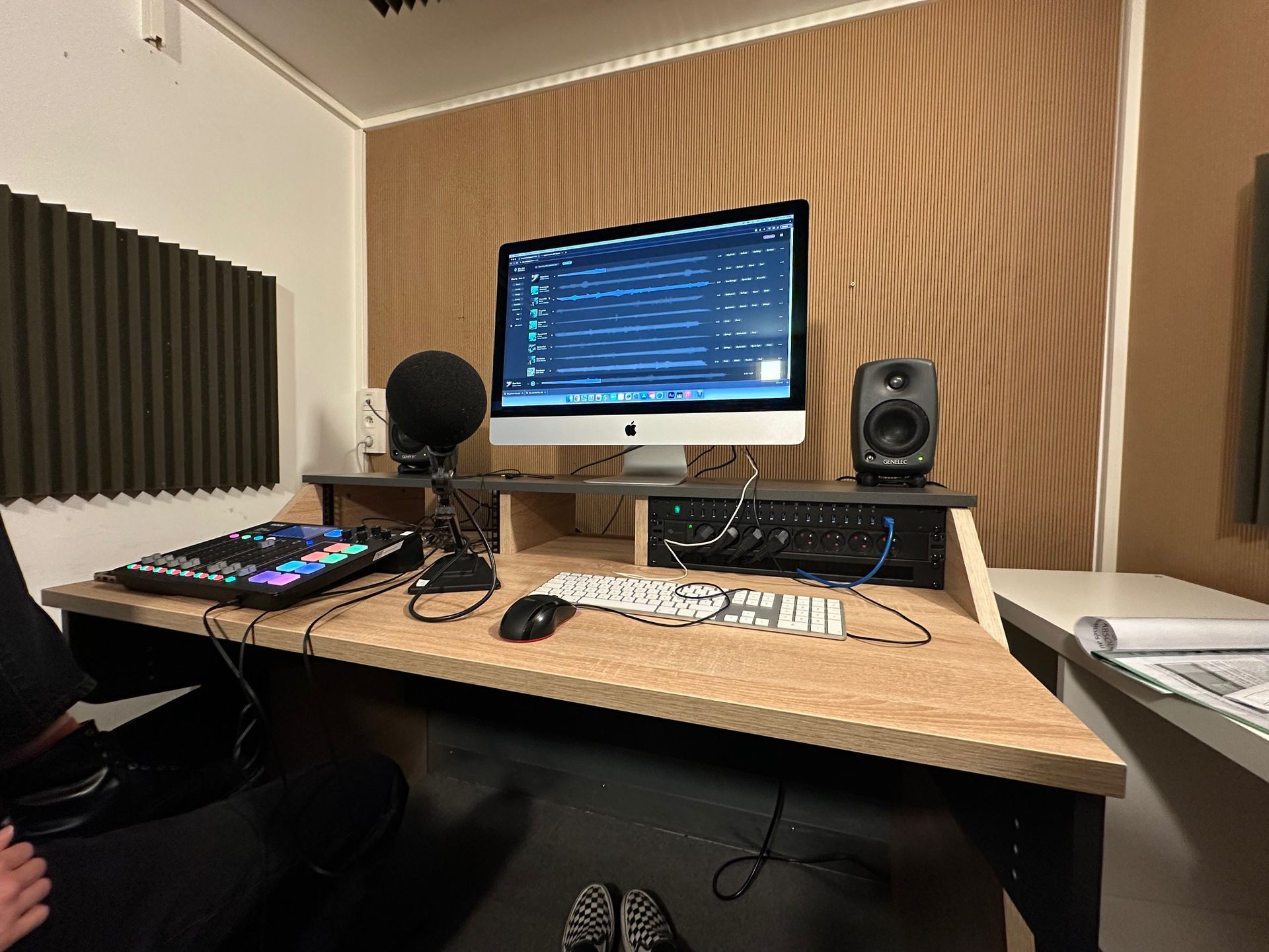 Tonstudio der IHECS Uni

