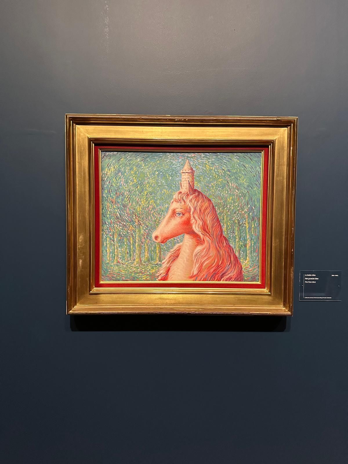 Gemälde von Rene Magritte, La Belle Idée, 1964