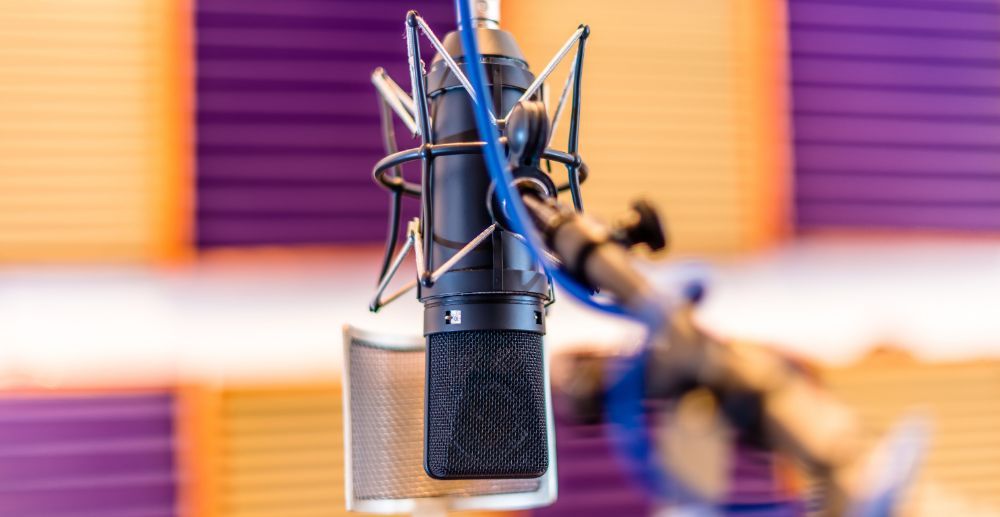 voice over microphone