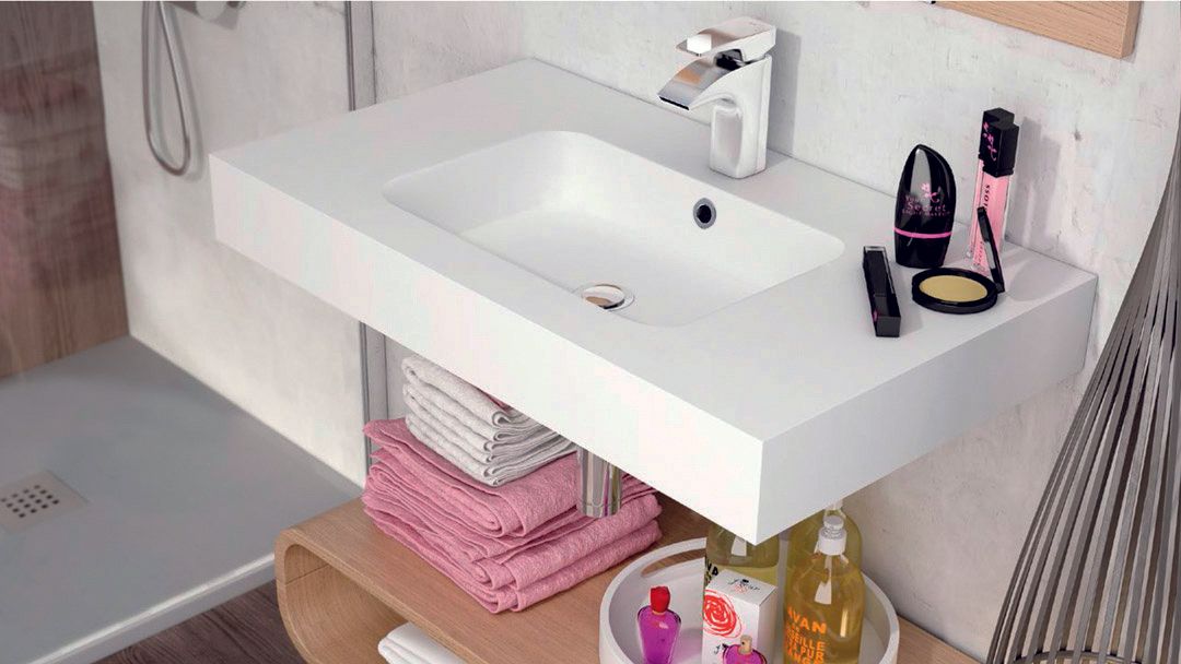 Lavabo resina para mueble