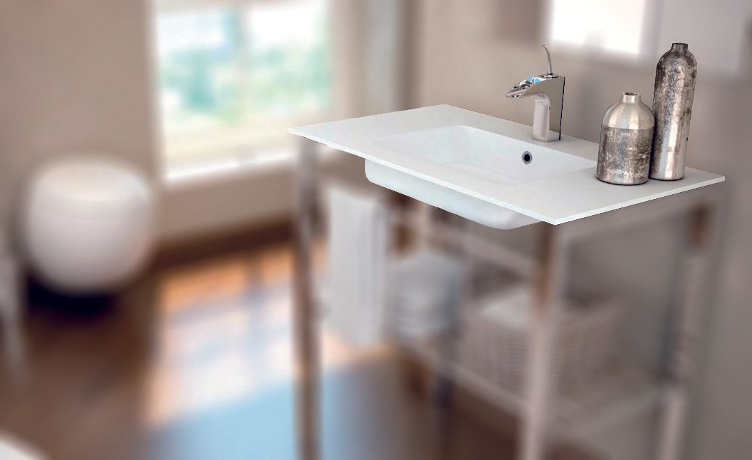 Lavabo resina para mueble