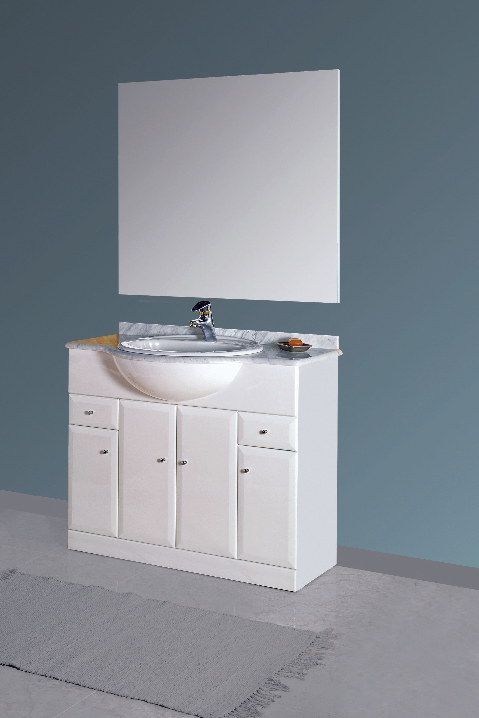 Mueble baño BISEL CURVO