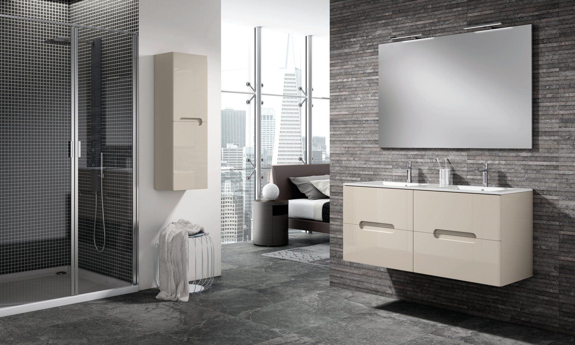 Mueble baño CABO 2 cajones