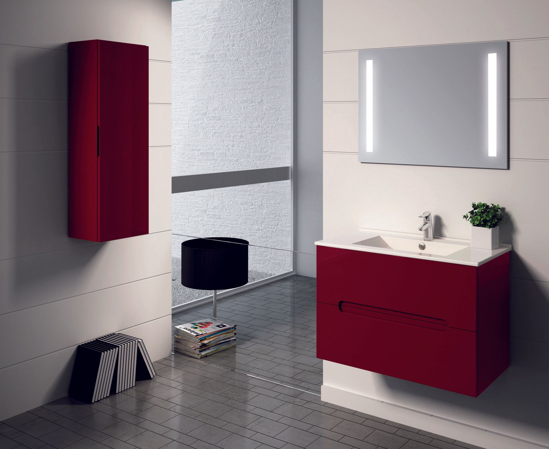 Mueble baño CABO 2 cajones