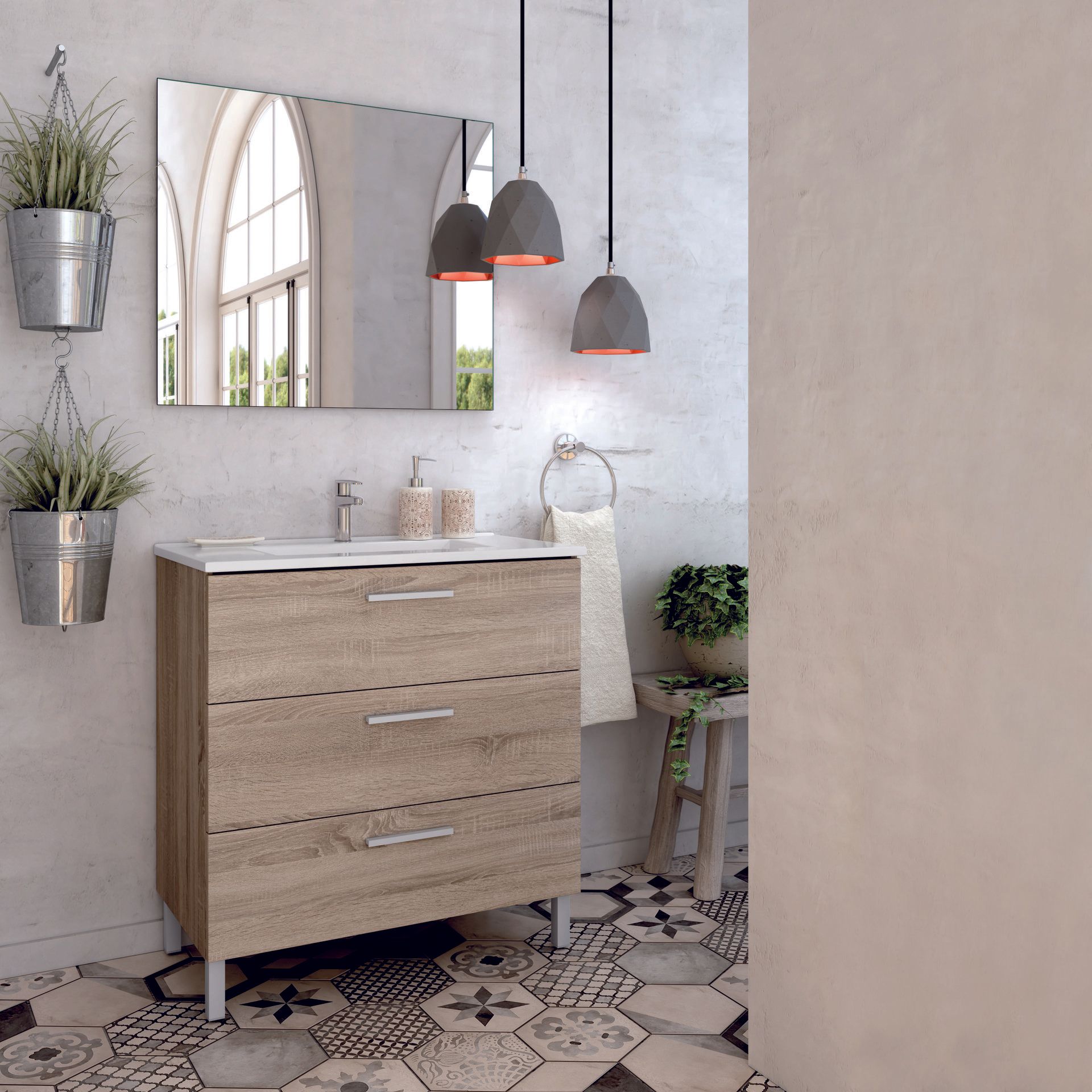 Mueble baño modelo MENORCA