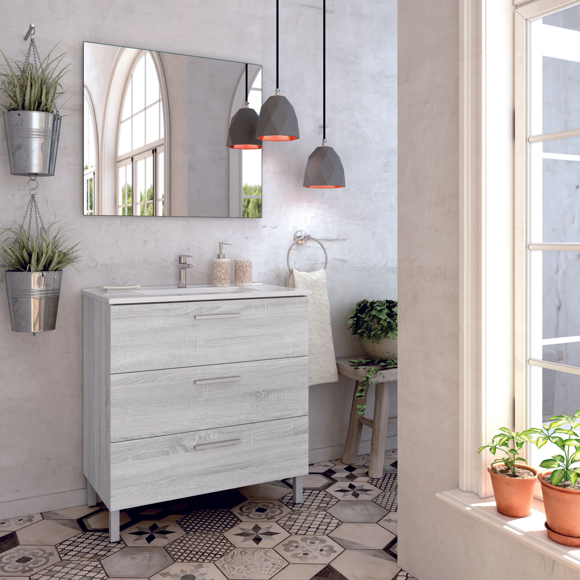 Mueble baño modelo MENORCA