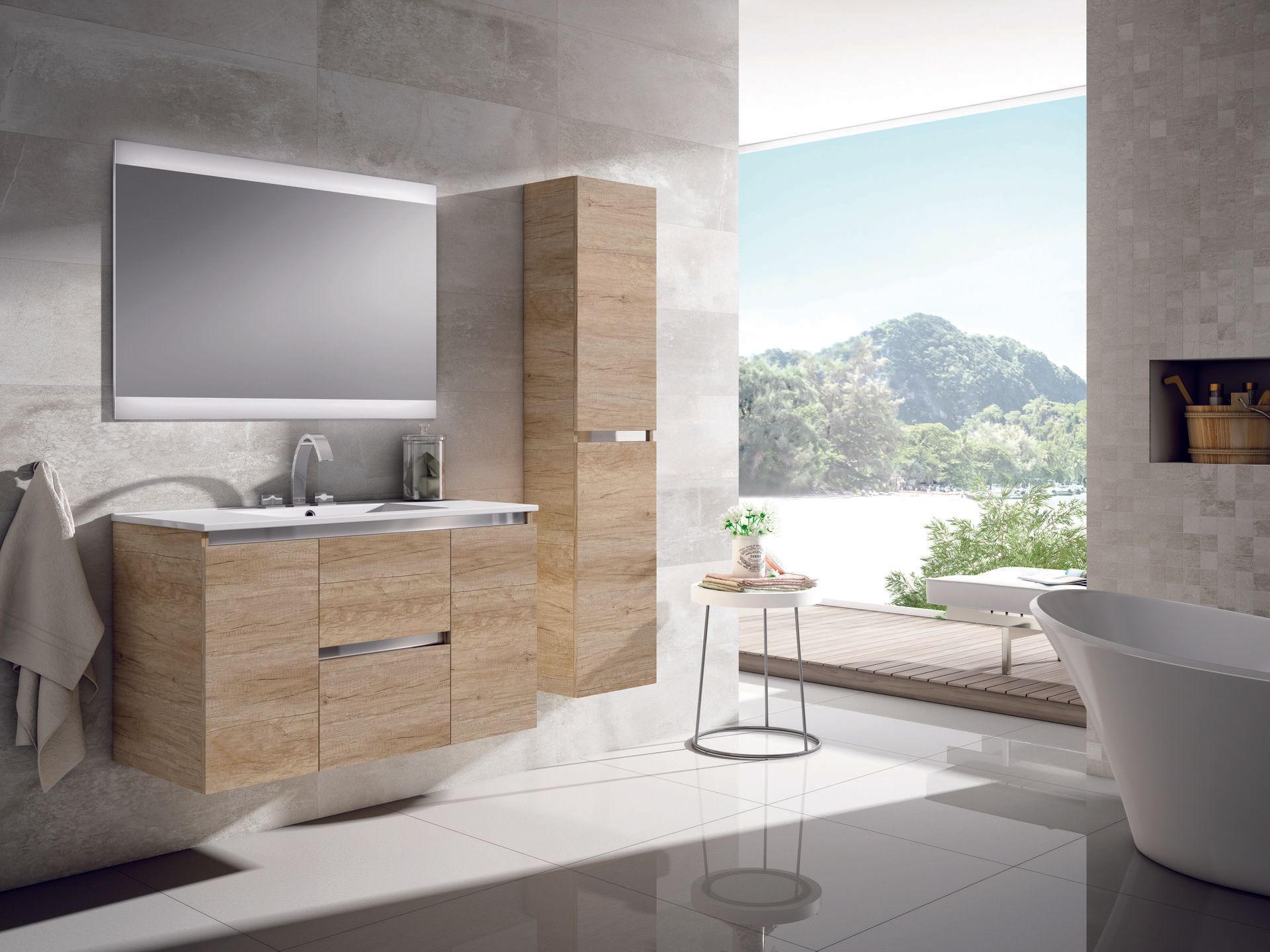 Mueble baño MODENA 120 Nebraska