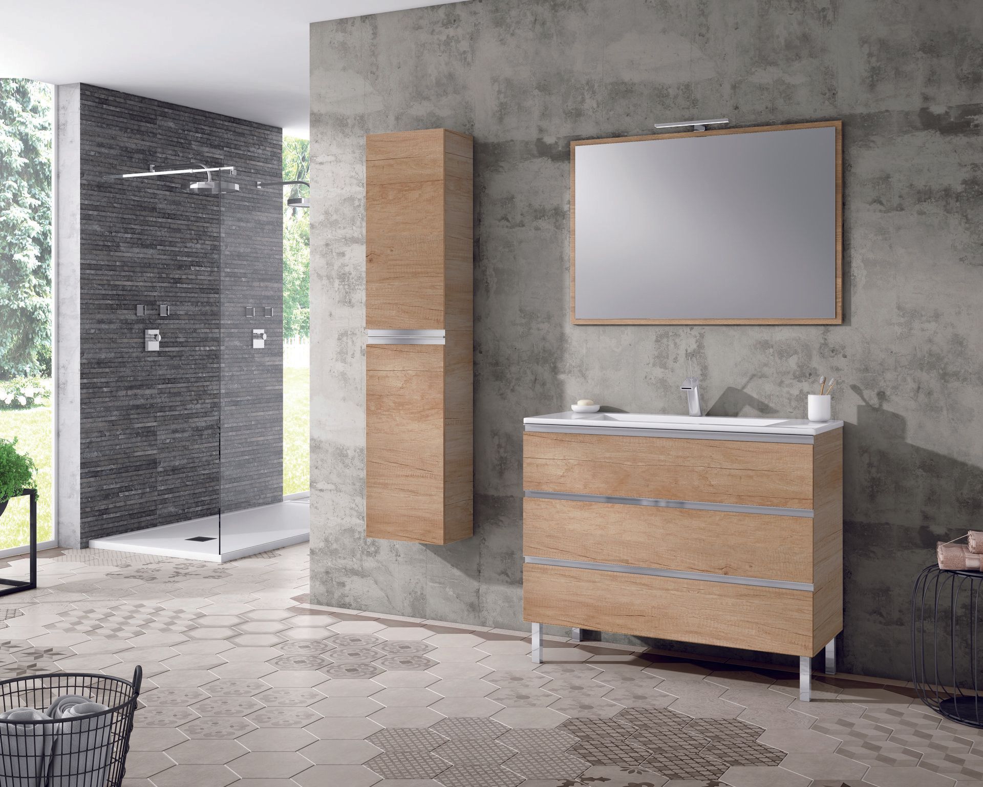 Mueble baño MONZA