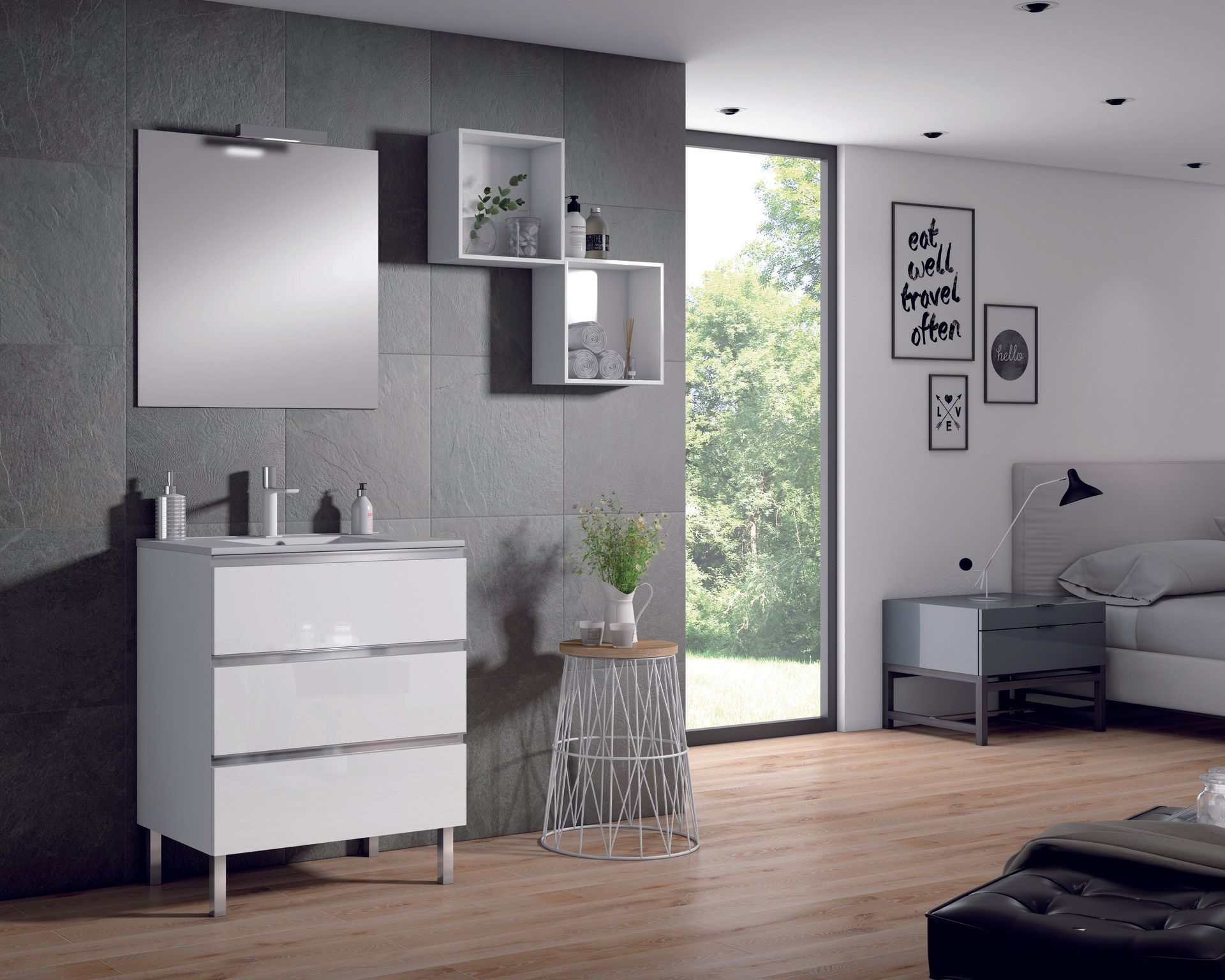 Mueble baño MONZA