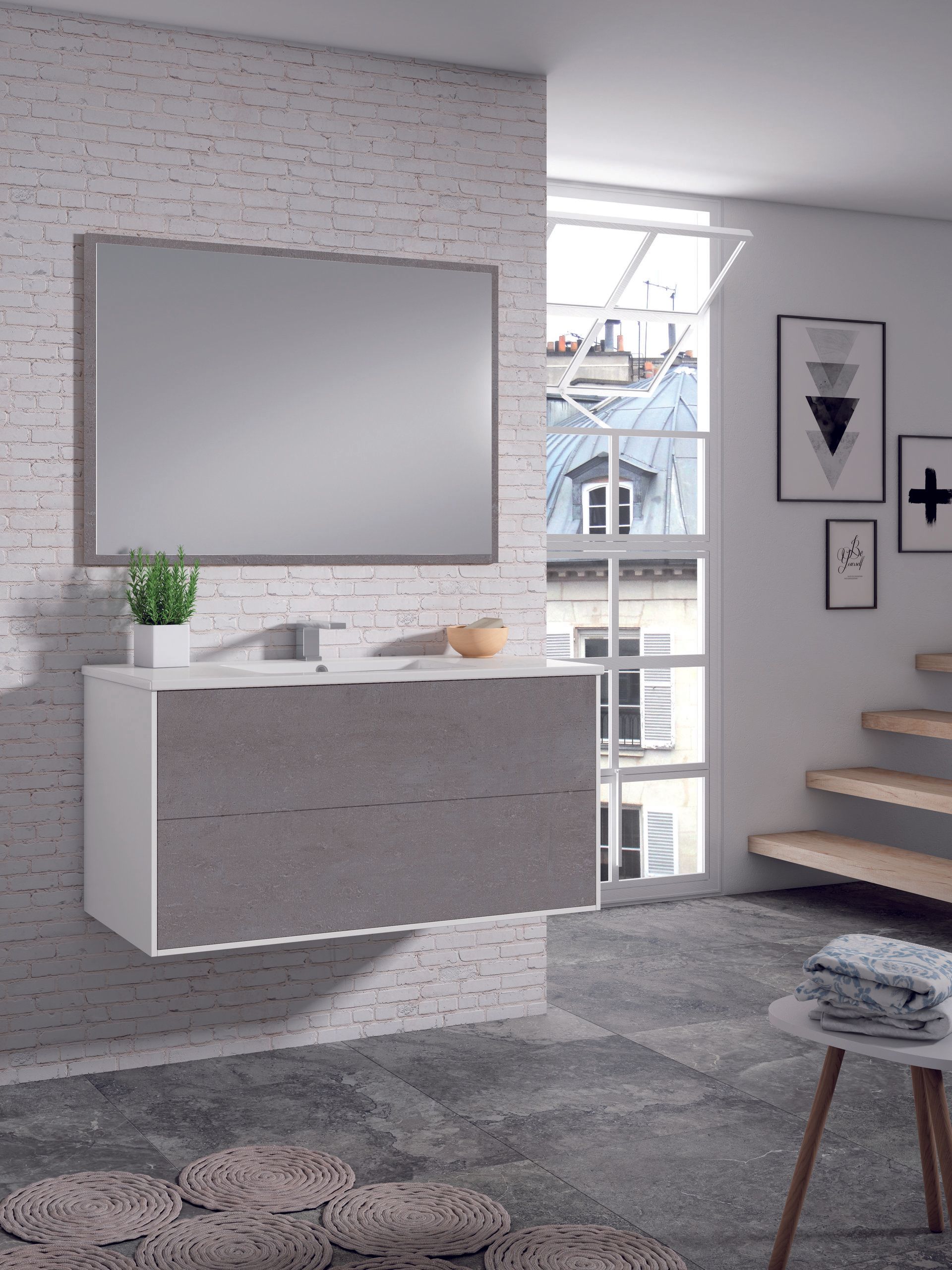 Mueble baño Push Pull