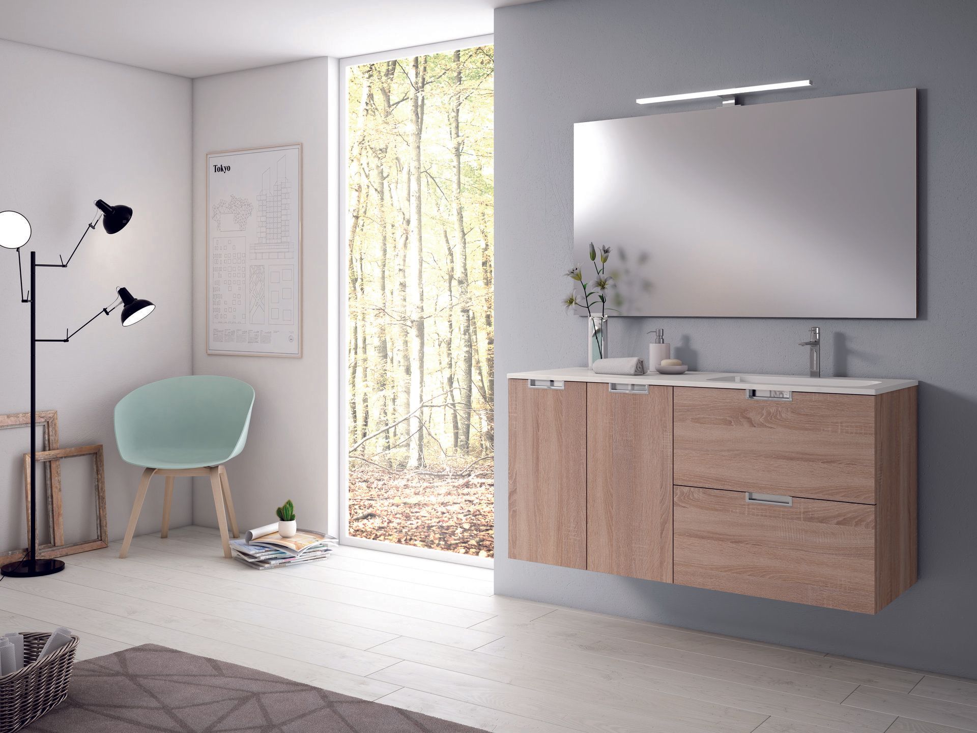 Mueble baño TREVI