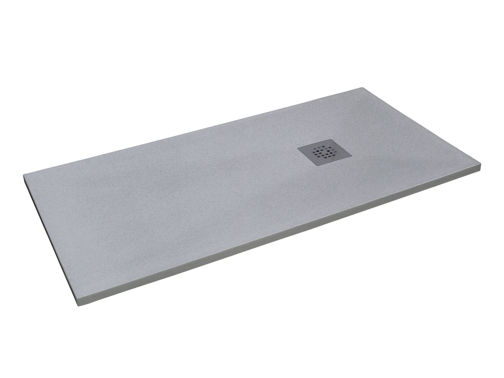 Plato ducha resina ECO STYLE gris claro