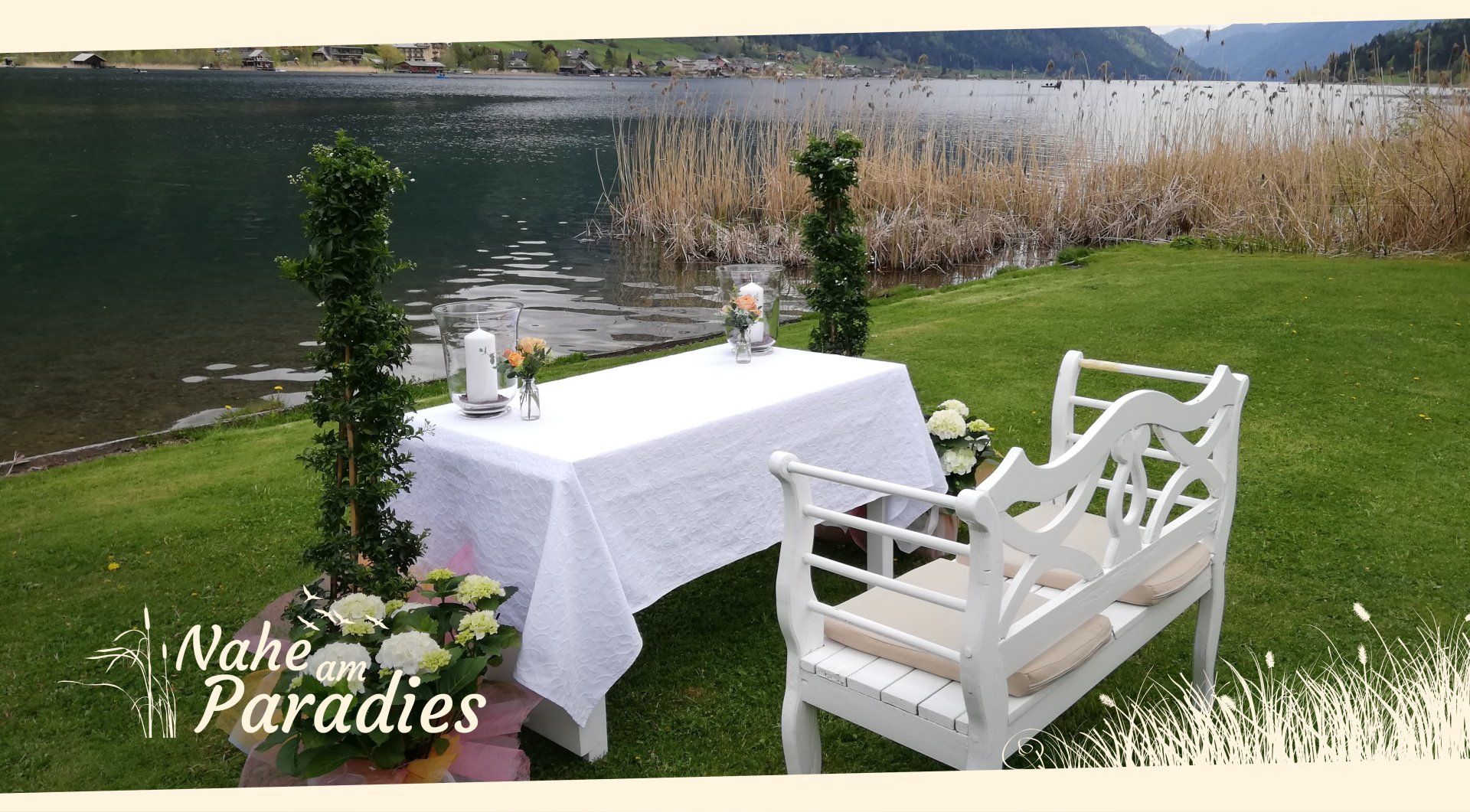 Hochzeit feiern im Ferienhotel Haus am See