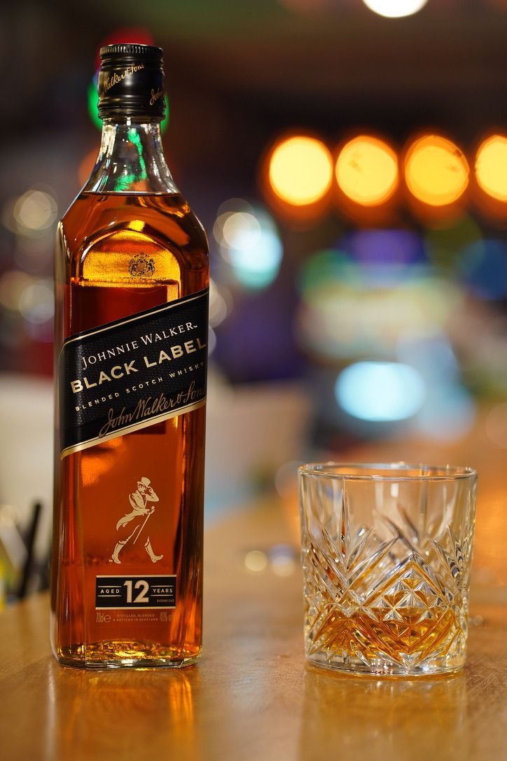Whisky und Kristallglas