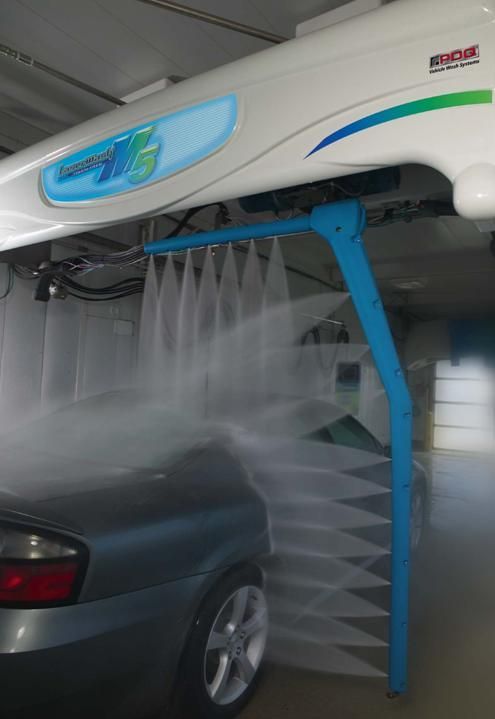 Sistema lavaggio auto Laser senza spazzole, senza toccare l'auto
