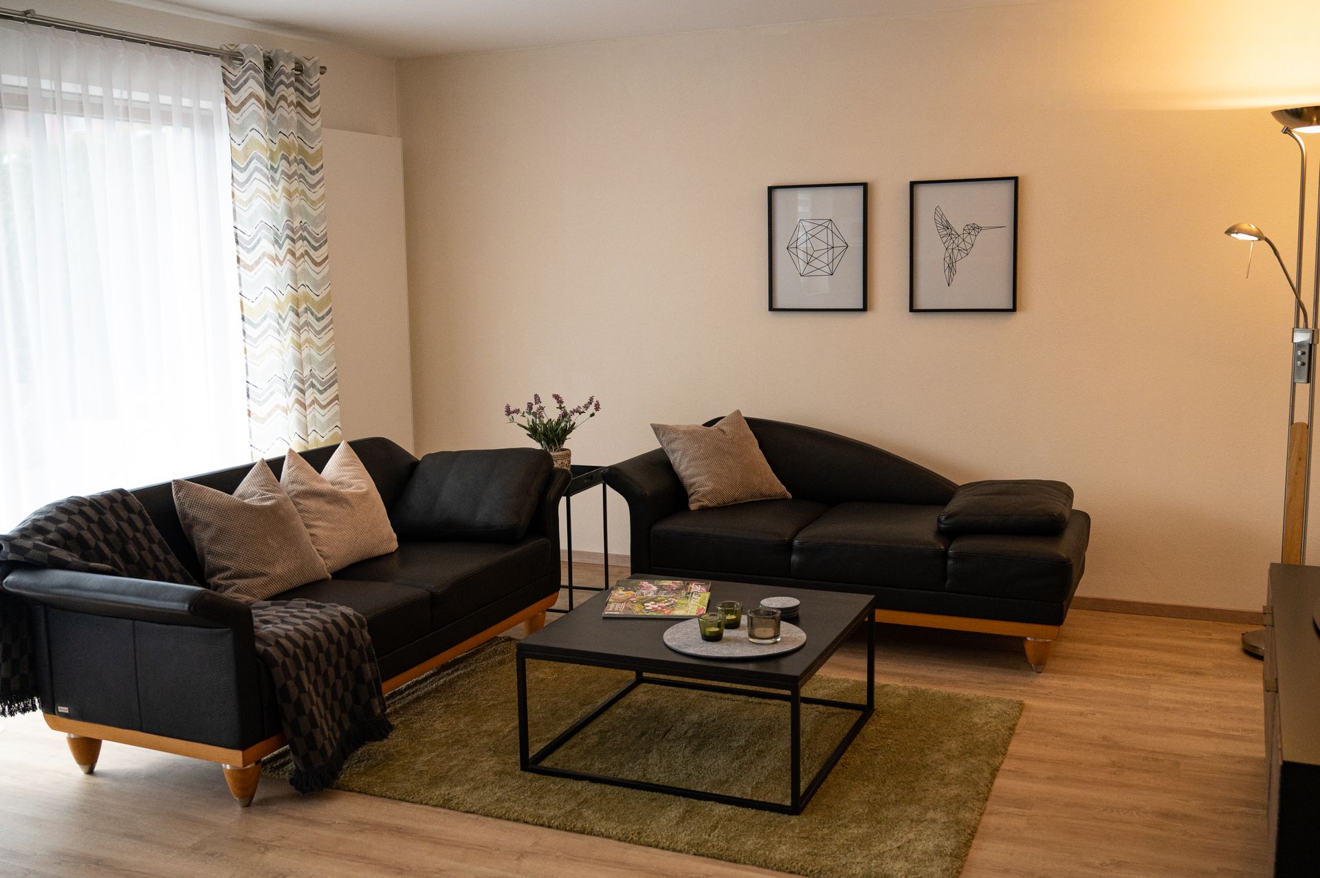 Ferienwohnung Hochalb Bitz Wohn-Essbereich