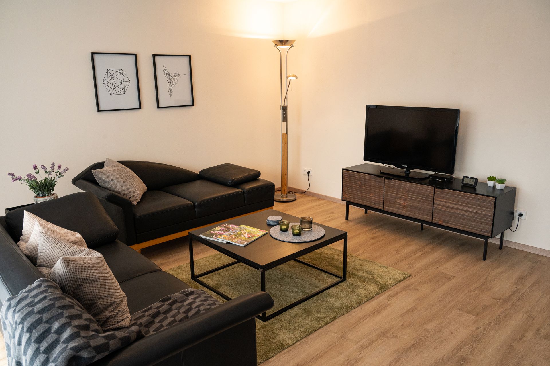 Ferienwohnung Hochalb Bitz Wohn-Essbereich