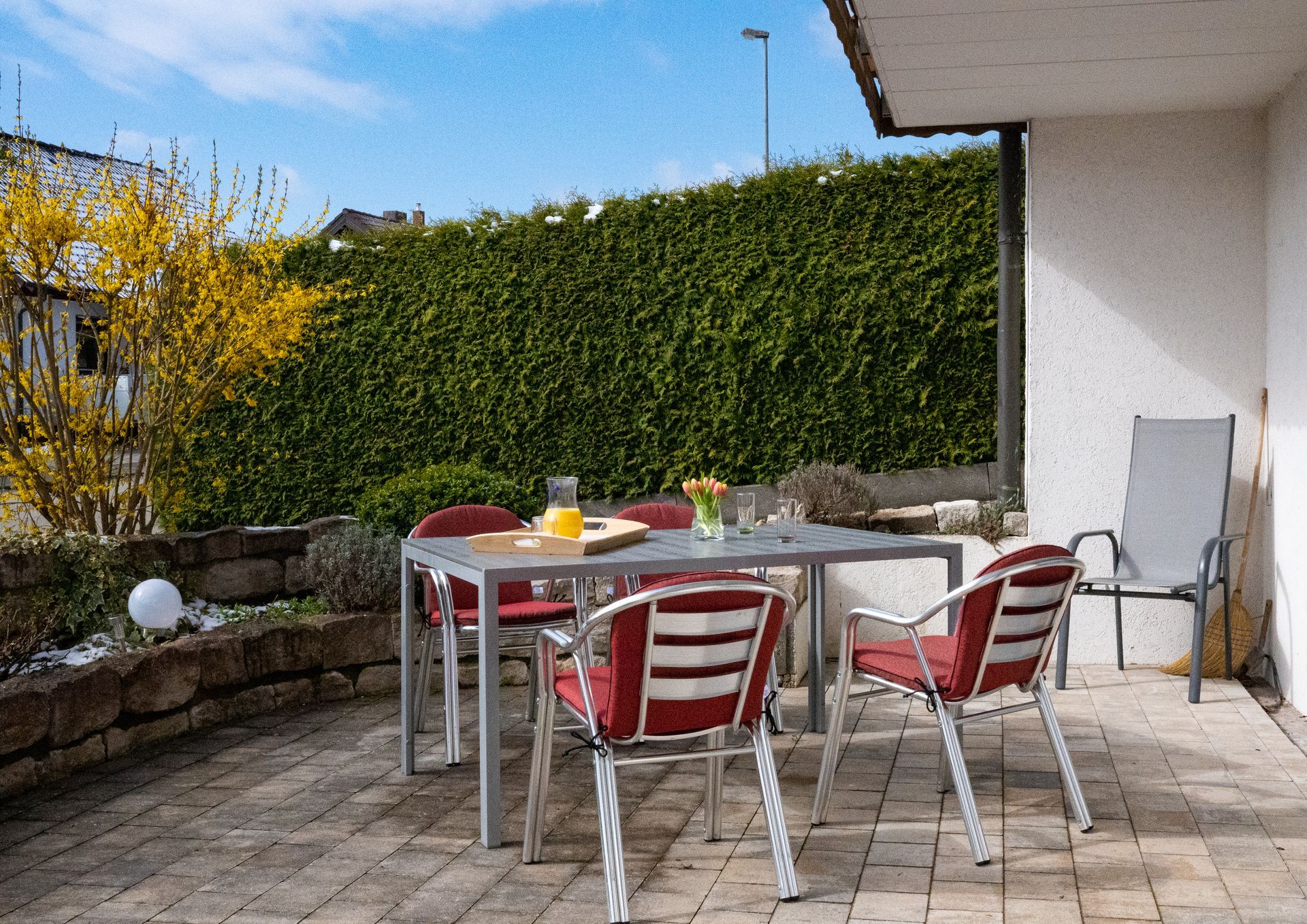 Ferienwohnung Hochalb Bitz Terrasse 