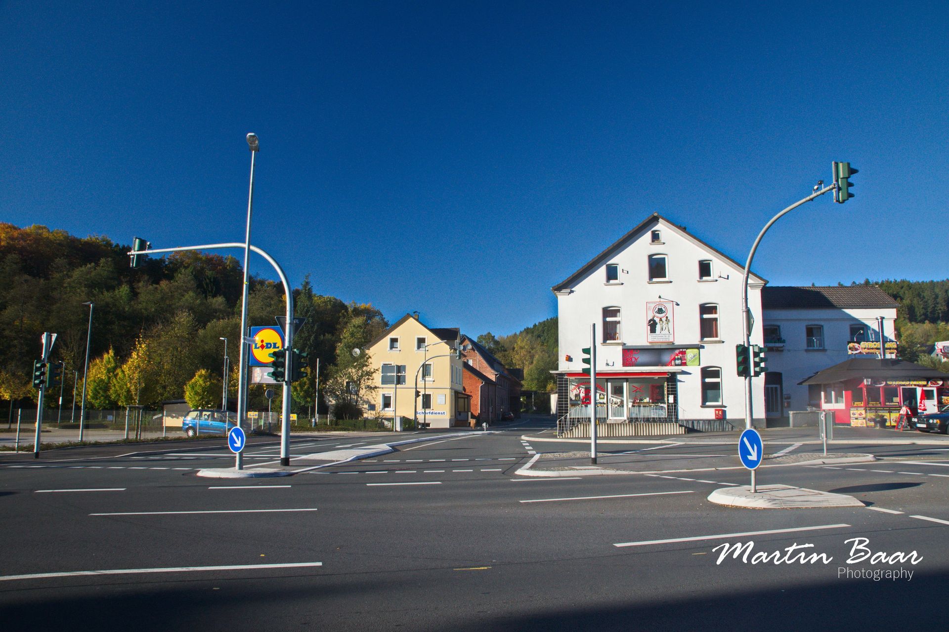 Kreuzung in Gummersbach Vollmerhausen