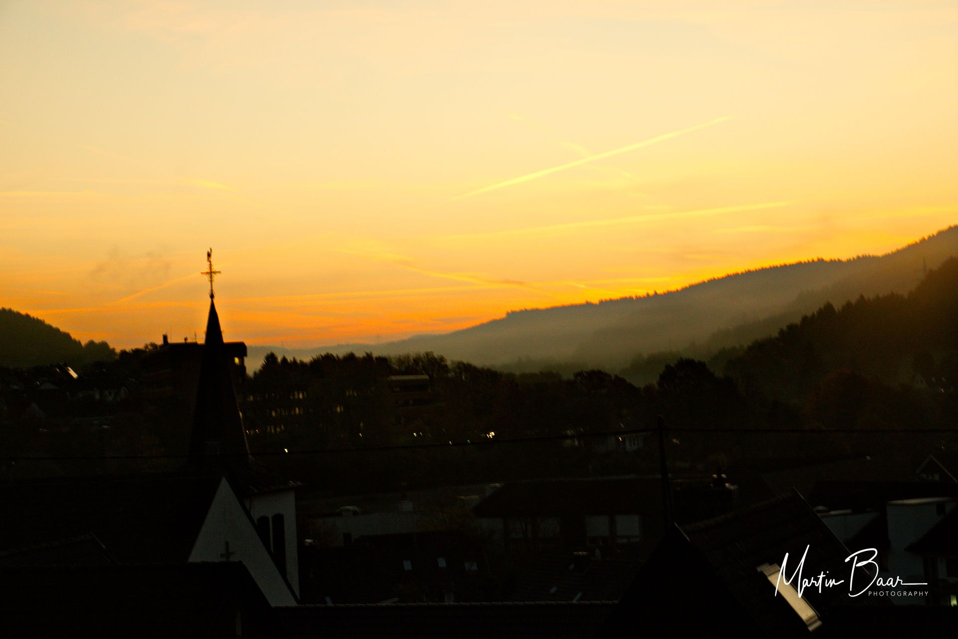 Sonnenaufgang in Niederseßmar