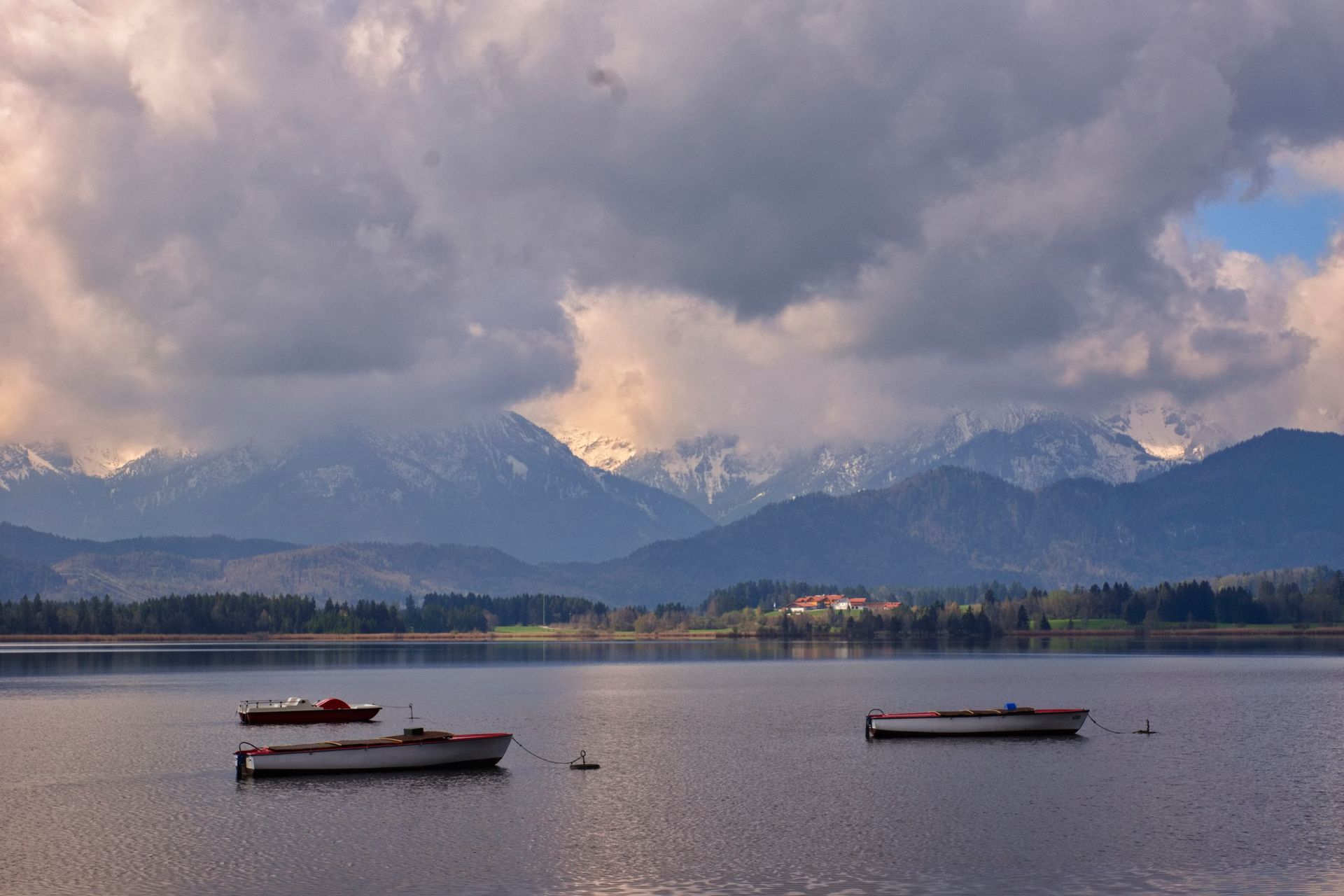 Staffelsee. Murnau. Spiegelung. Fotokunst.