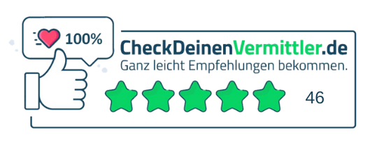 46 Top-Bewertungen für Mike Lehmann auf CheckDeinenVermittler.de (historisch/inaktiv)