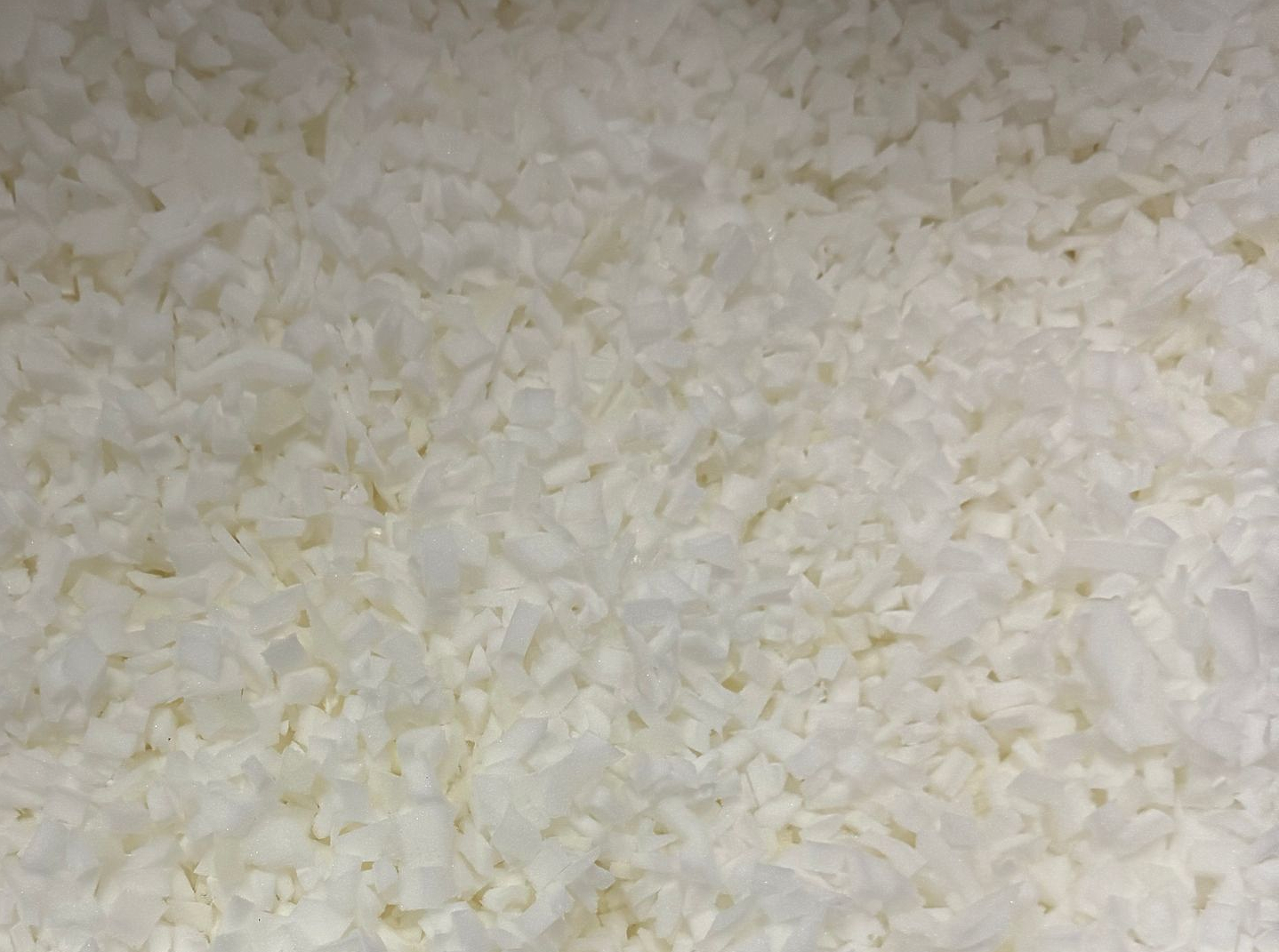 Sticks de espuma viscoelástica blanca de Viscotec para relleno de cojines y camas ortopédicas.