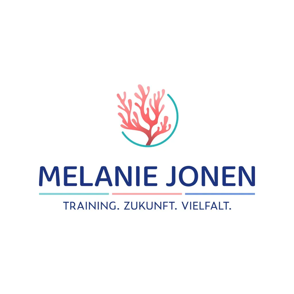 Logo Melanie Jonen · Training, Zukunft. Vielfalt.