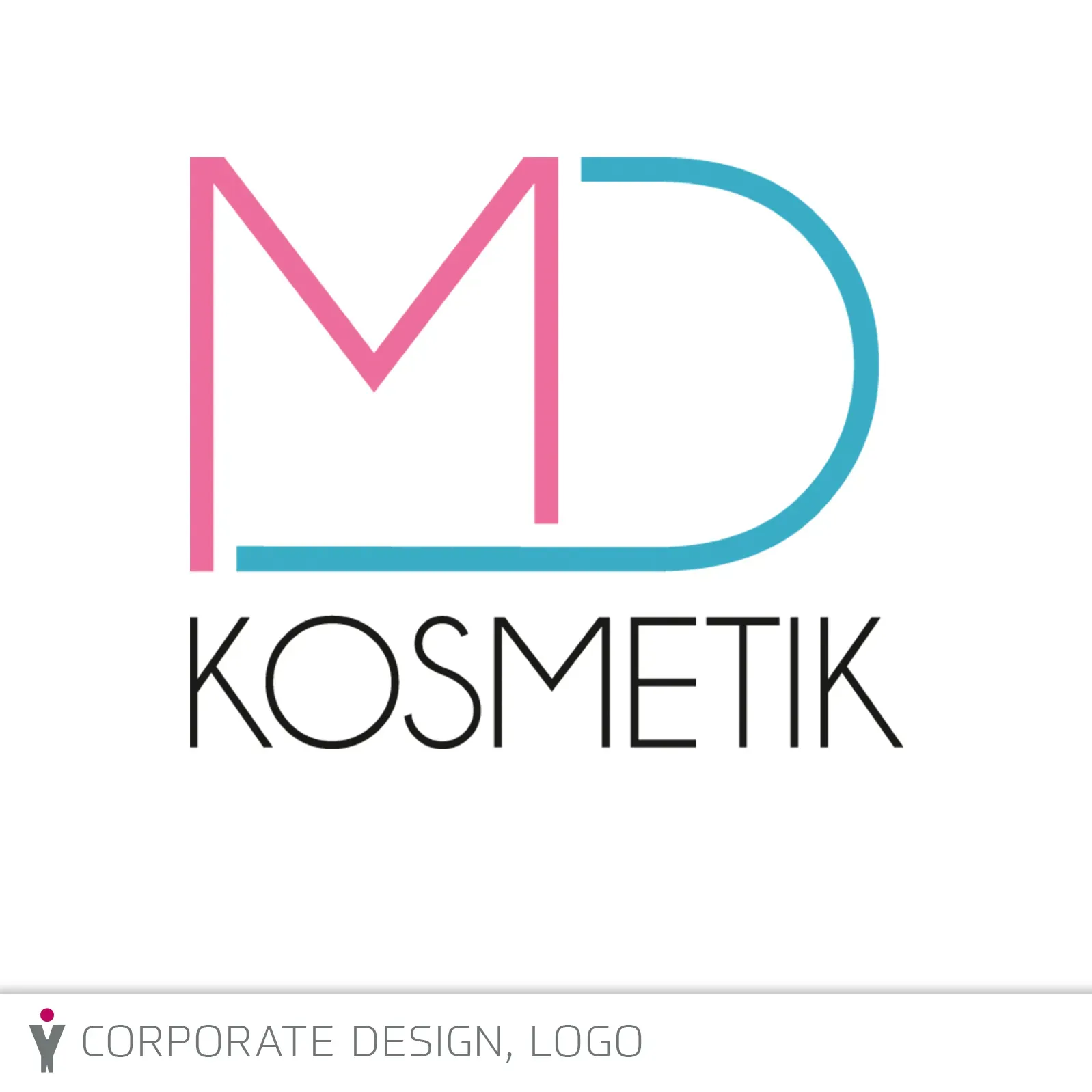 Logo für MD Kosmetik, Marta Dawidowicz