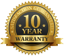 image of 10 year warranty certificate