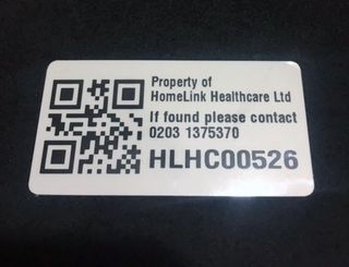 QR Label for Asset tracking