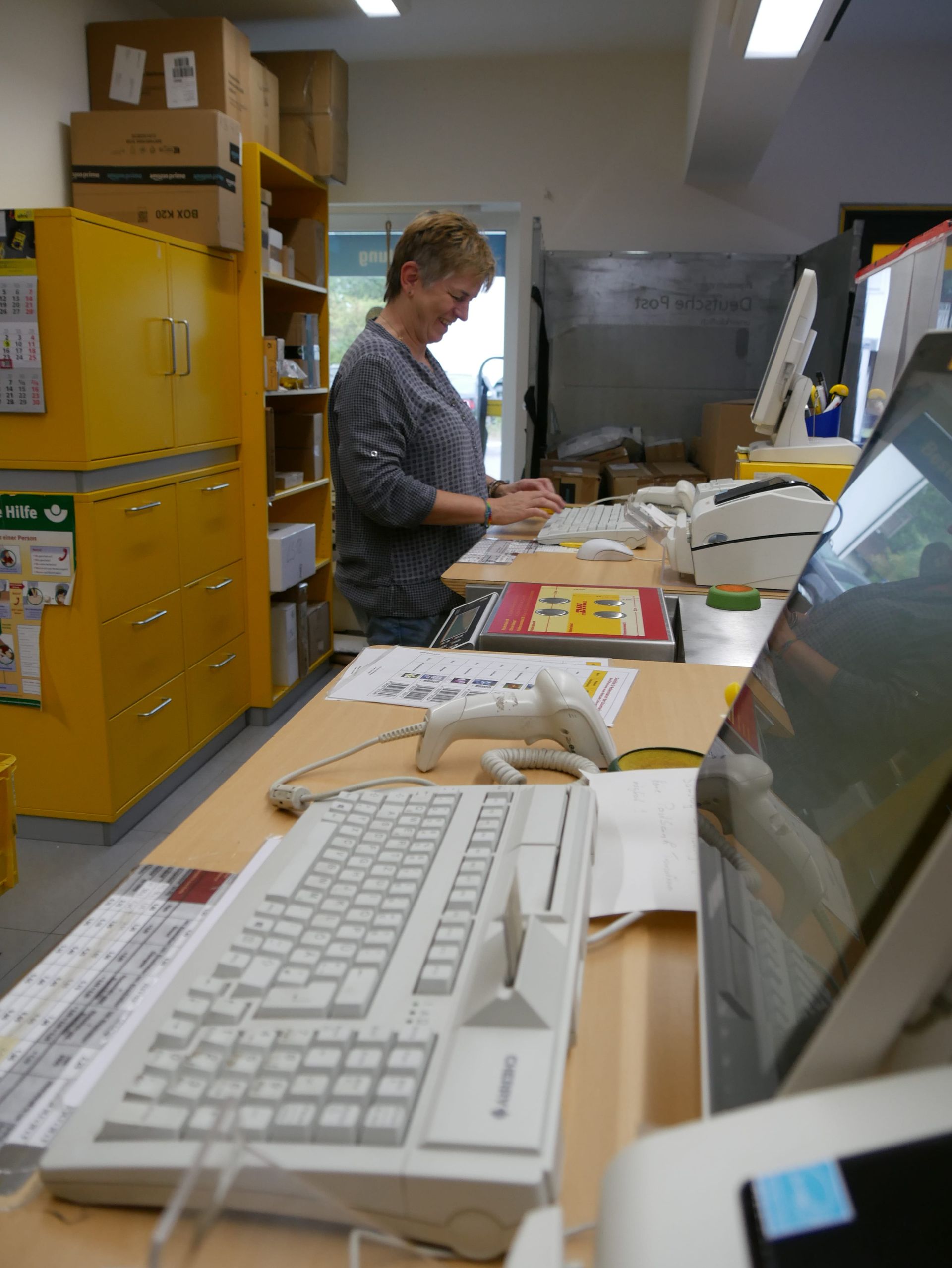 DHL Filiale bei Elektro Widhammer